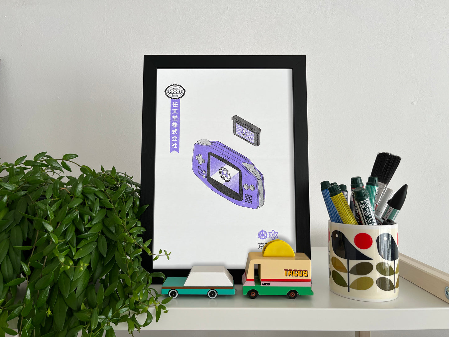 Nintendo Gameboy Advance Risograph