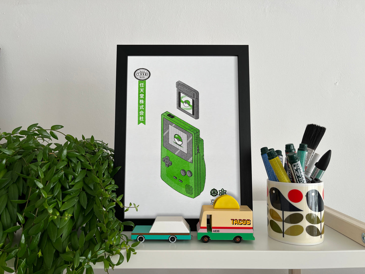 Nintendo Gameboy Colour Risograph